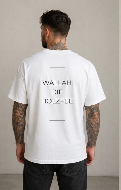WALLAH DIE HOLZFEE T-Shirt mit Rundhalsausschnitt